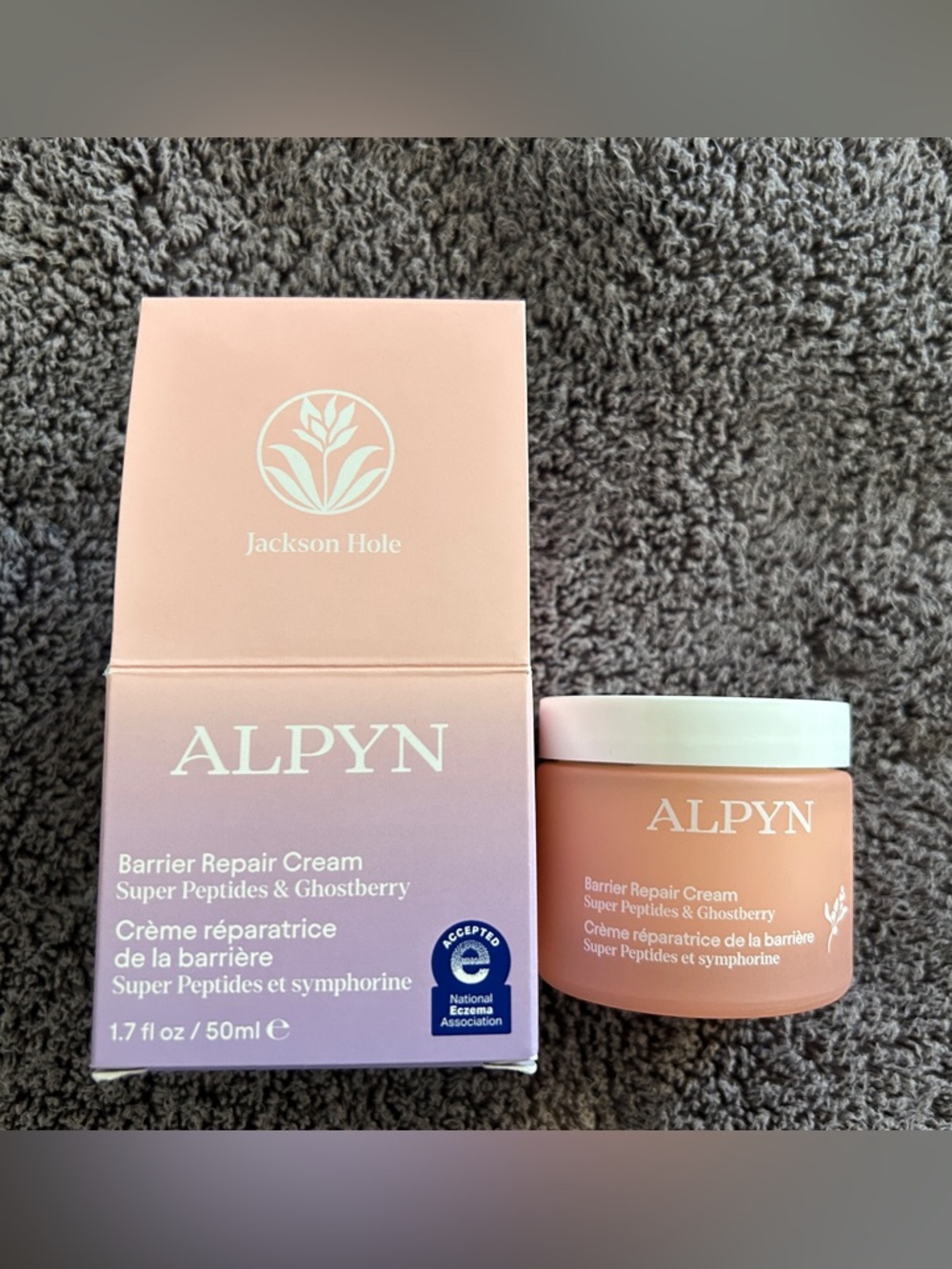 NIB Alpyn Barrier Repair Cream - Super Peptides & Ghostberry - 1.7 fl oz